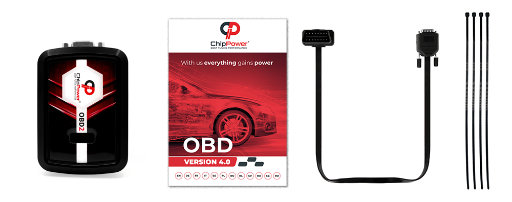 Kit Tuning Chip Box ChipPower OBD2 V4 Pentru Fiat Grande Punto 199 1